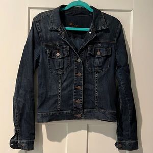 KUT dark denim jean jacket